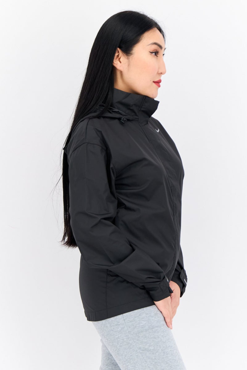 Nike Women Sportswear Fit Long Sleeves Outdoor Jacket, Black - Image 2