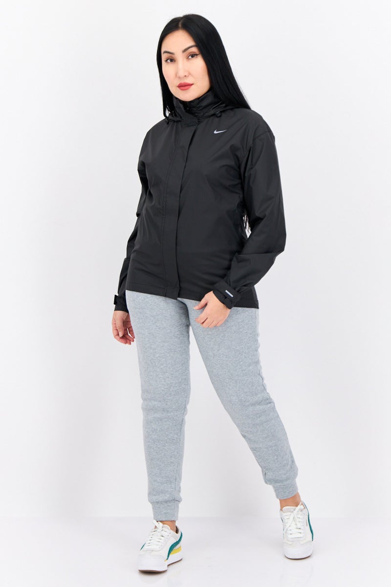 Nike Women Sportswear Fit Long Sleeves Outdoor Jacket, Black - Image 4