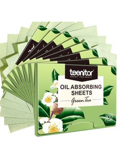 Teenitor Teenitor Oil Blotting Sheets for Face, 800 Sheets Oil Absorbing Sheets for Face, Natural Green Tea Blotting Paper for Oily Skin, Face Oil Sheets for Your Face Oil Wipes for Face, Oil Control Film  - Image 1