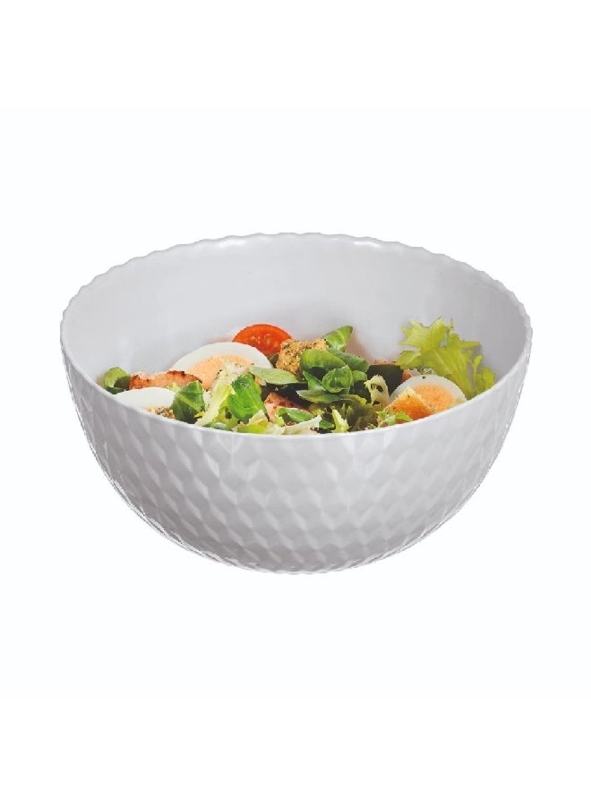 Luminarc Pampille Dishwasher And Microwave Safe Tempered Glass Multipurpose Bowl Light Grey 13 Cm Q4647 - Image 3