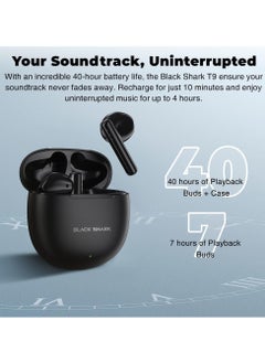 BLACK SHARK Black Shark Lucifer T9 With Low-Latency Gaming Mode, In-ear & Comfort Fit, Active Noise Cancellation and 40 Hours Battery Life, 5.3 Bluetooth - Green  - Image 2