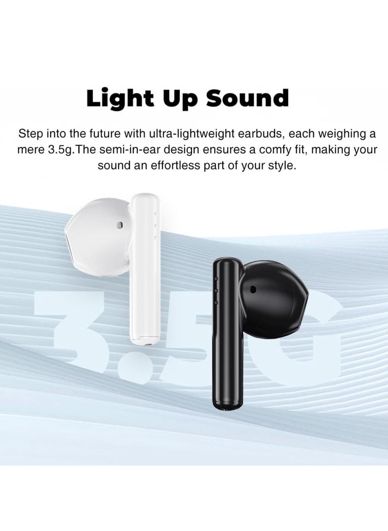 BLACK SHARK - Black Shark Lucifer T9 With Low-Latency Gaming Mode, In-ear & Comfort Fit, Active Noise Cancellation and 40 Hours Battery Life, 5.3 Bluetooth - Green - Image 1