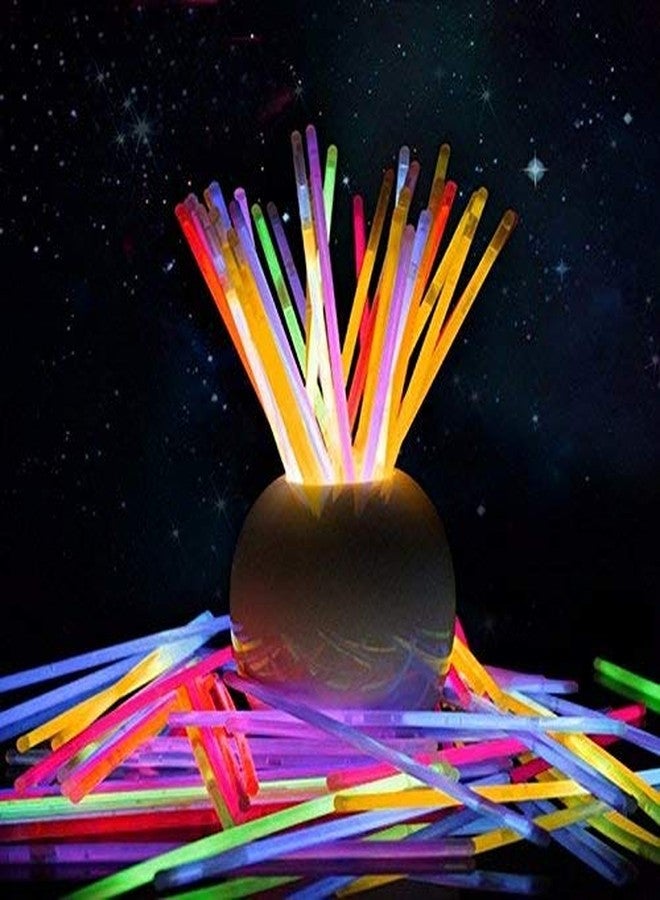 kunya® Glow Stick, Glow Stick Bracelets, Colors Party Favors Supplies Light up Toys Glow Sticks Mixed Colors (Pack of 50) - Image 5