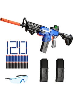 Garlo Toy Gun for Automatic Sniper Rifle, 3 Modes Burst Electric Toy Foam Blaster with 120 Bullets, 2 Magazines, Motorized Toys for 6-12 Year Old Boys, Birthday Gifts for Kids Age 6+  - Image 1
