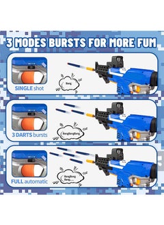 Garlo Toy Gun for Automatic Sniper Rifle, 3 Modes Burst Electric Toy Foam Blaster with 120 Bullets, 2 Magazines, Motorized Toys for 6-12 Year Old Boys, Birthday Gifts for Kids Age 6+  - Image 2