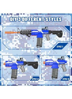 Garlo Toy Gun for Automatic Sniper Rifle, 3 Modes Burst Electric Toy Foam Blaster with 120 Bullets, 2 Magazines, Motorized Toys for 6-12 Year Old Boys, Birthday Gifts for Kids Age 6+  - Image 4