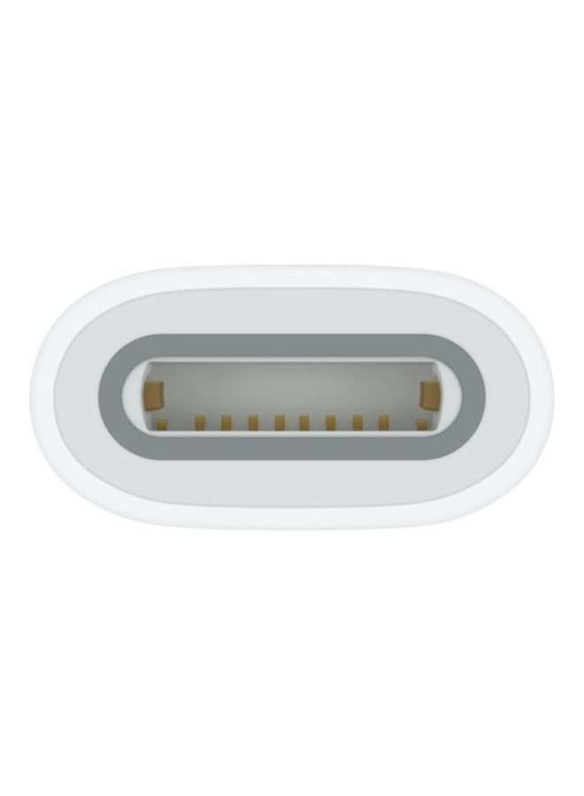 ابل  محول USB-C إلى Apple Pencil باللون الأبيض لون أبيض - Image 3