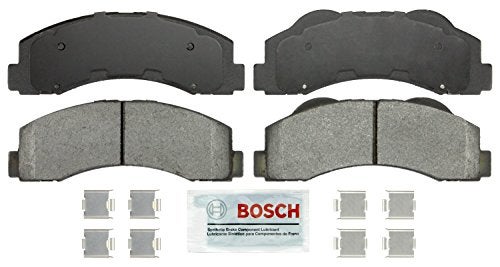 BOSCH BSD1414 Severe Duty Disc Brake Pad Set Compatible With Select Ford Expedition F150 Lincoln Navigator FRONT - Image 1