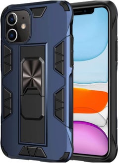 NuSense Nusense Rugged Case With Kickstand For Iphone 11, Heavy-Duty Shockproof Military Cover For Iphone 11 6.1 Inch  (Blue)  - Image 1