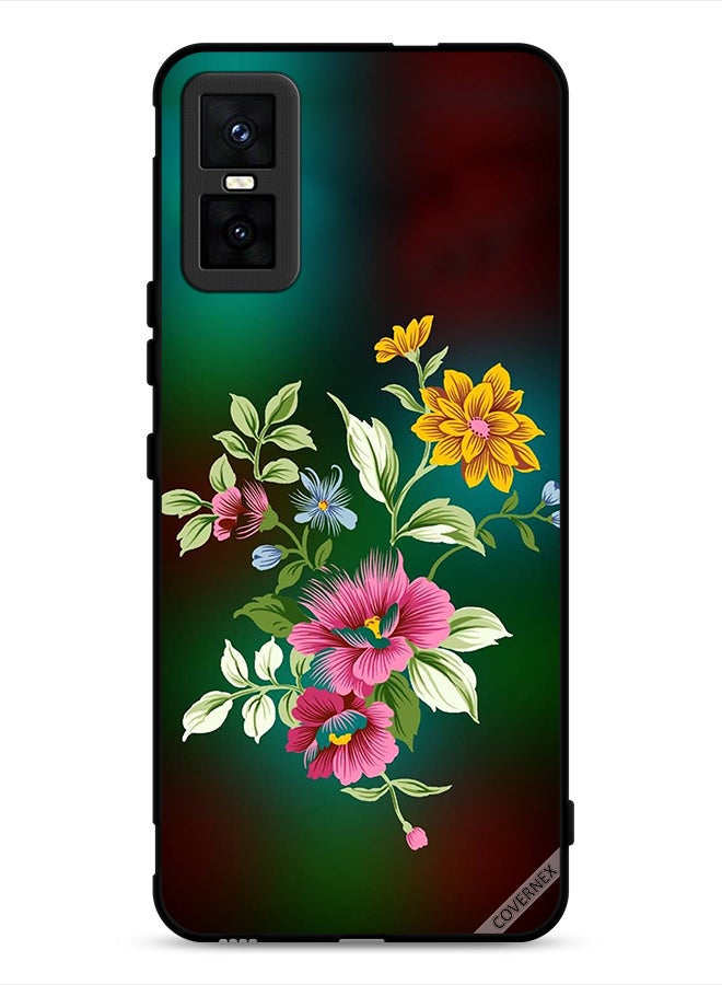 Covernex Infinix GT 30 Pro Protective Case Cover HD Flowers - Image 1