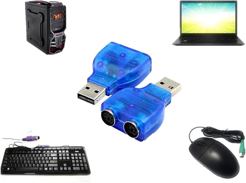 USB Male To Female Adapter Converter For PC Keyboard And Mouse Cable - Image 3