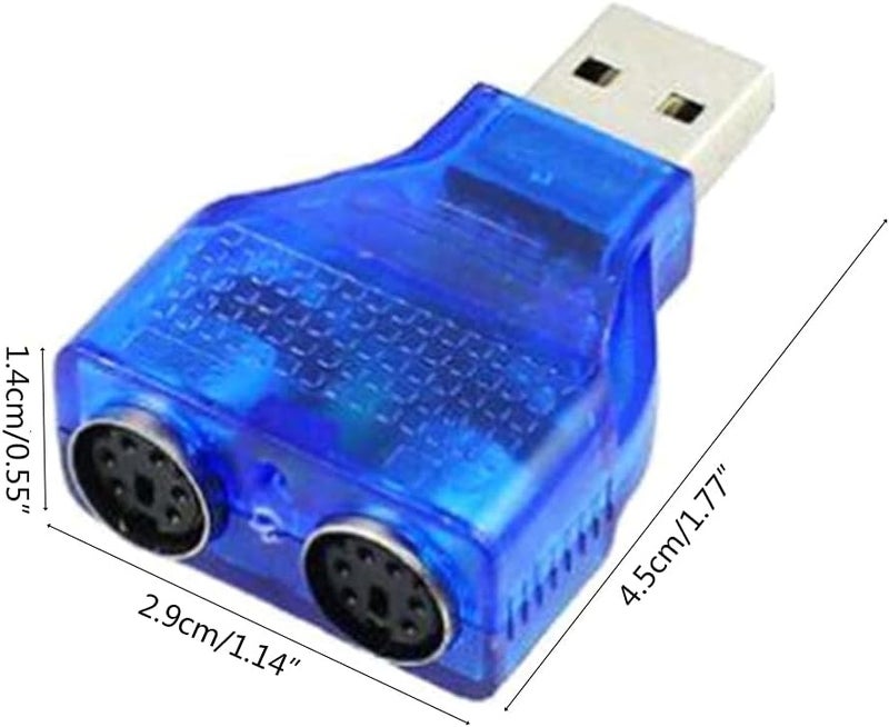 USB Male To Female Adapter Converter For PC Keyboard And Mouse Cable - Image 4