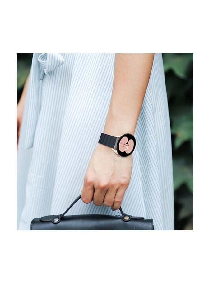 ten.tech - Ocean Silicone Band 22mm Compatible with Huawei Watch /GT2 / GT2 PRO / GT Runner / GT3 / GT3 Pro / GT4 / GT4 Pro / GT1 Size 46mm, by Ten Tech – Midnight - Image 1
