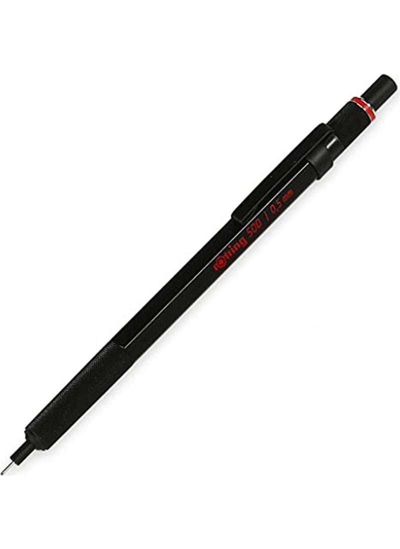 Rotring قلم رصاص ميكانيكي 500 - أسود - 0.7 مم  - Image 1