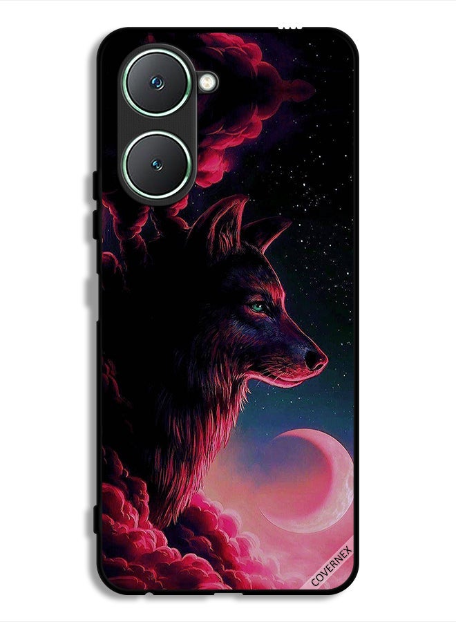 Covernex Vivo Y18i 4G Protective Case Cover Wolf Art - Image 1