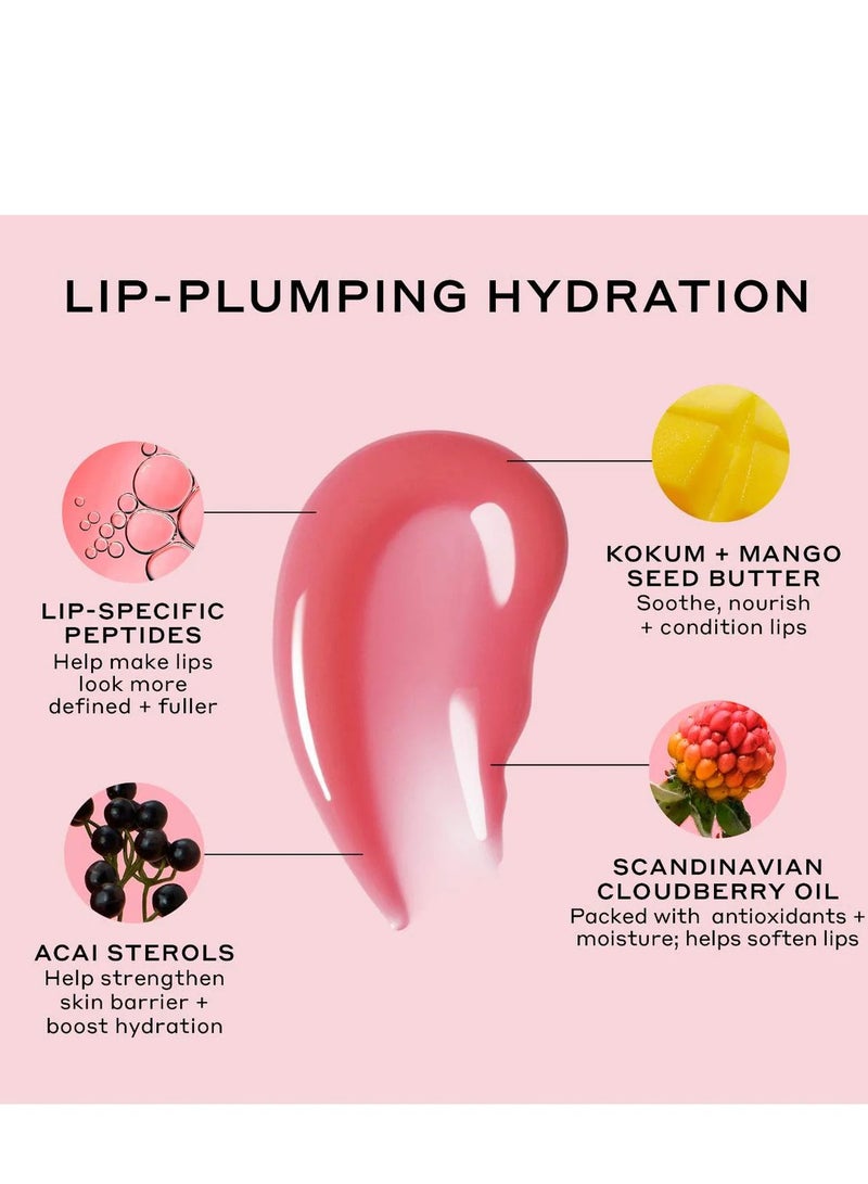 OLEHENRIKSEN Pout Preserve Peptide Lip Treatment, Strawberry Sorbet 12ml - Image 3