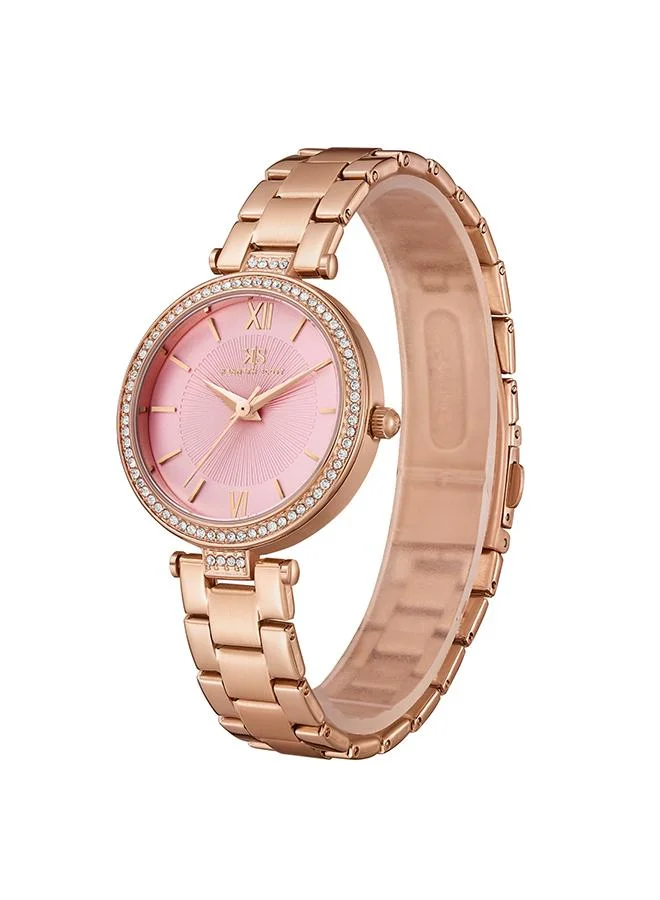 KENNETH SCOTT Women's Stainless Steel Analog Watch K23539-RBKP - 32 mm