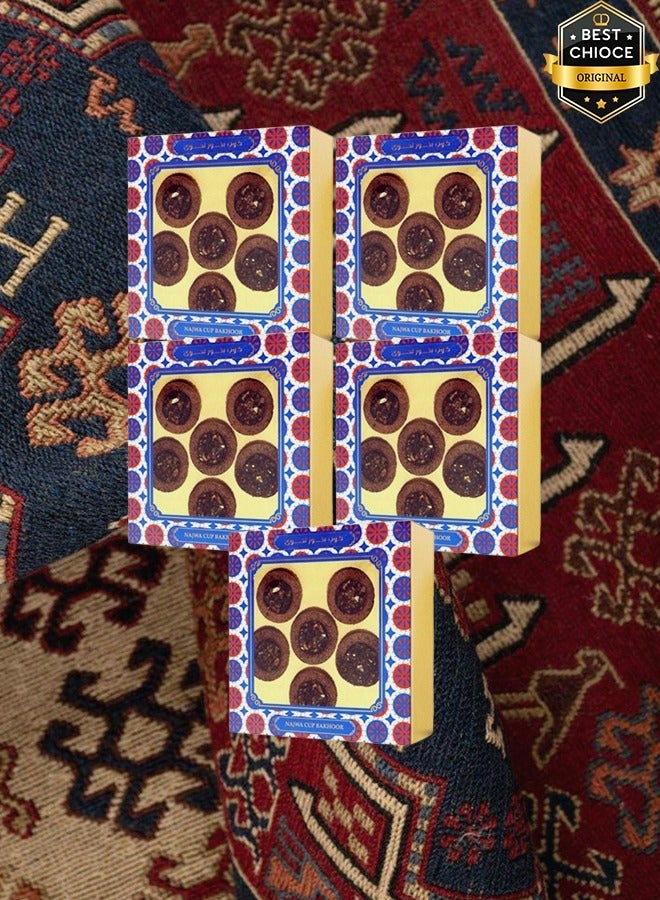 نجوى 5 قطع كوب بخور نجوى - Image 1