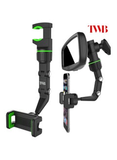 Universal clip cellphone holder for in-Car with a multifunctional  adjustable long arm 360° rotation adjustable angle suitable for multi-scene use compatible with 4-6.9 inch Smartphones
