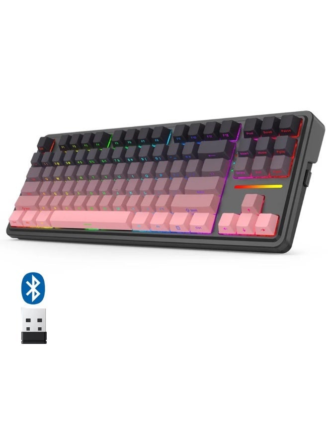 ريد راجون Redragon 80 Tkl tri-mode Wireless Mechanical Gaming Keyboard