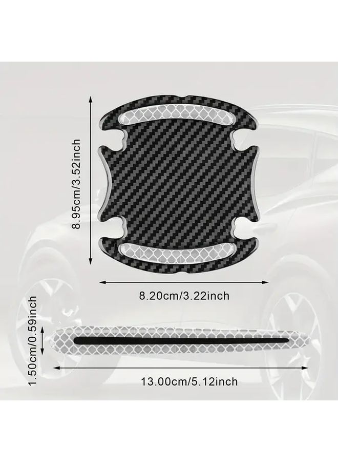 8 Pack White Car Door Protector Guards Heavy Duty Anti Collision Scratch Resistant Fit All Vehicles - Image 2