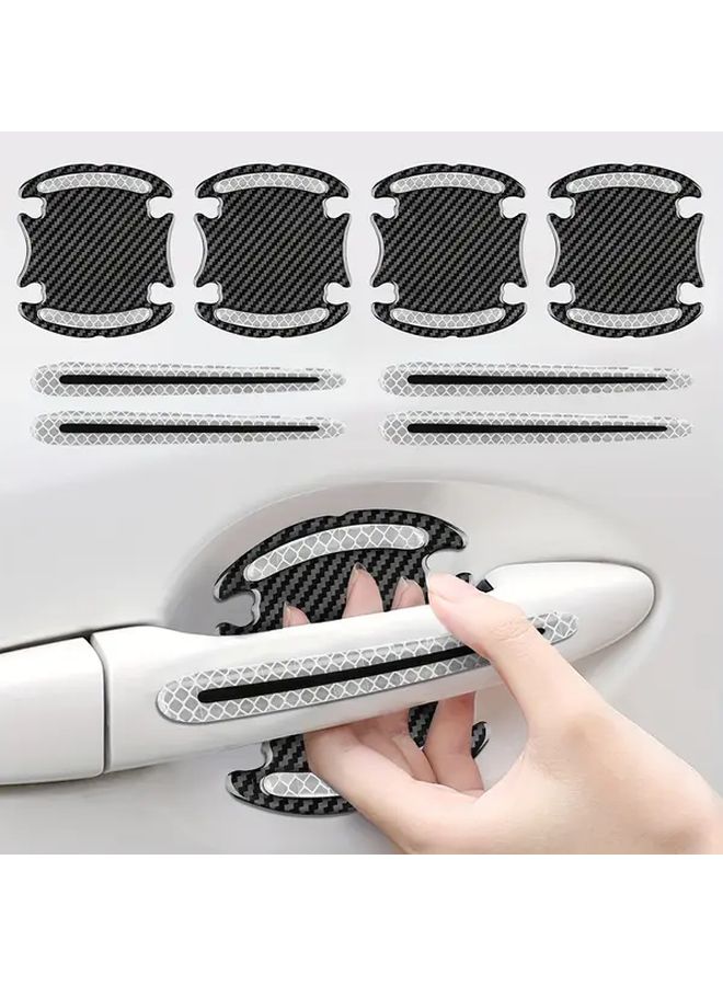 8 Pack White Car Door Protector Guards Heavy Duty Anti Collision Scratch Resistant Fit All Vehicles - Image 1