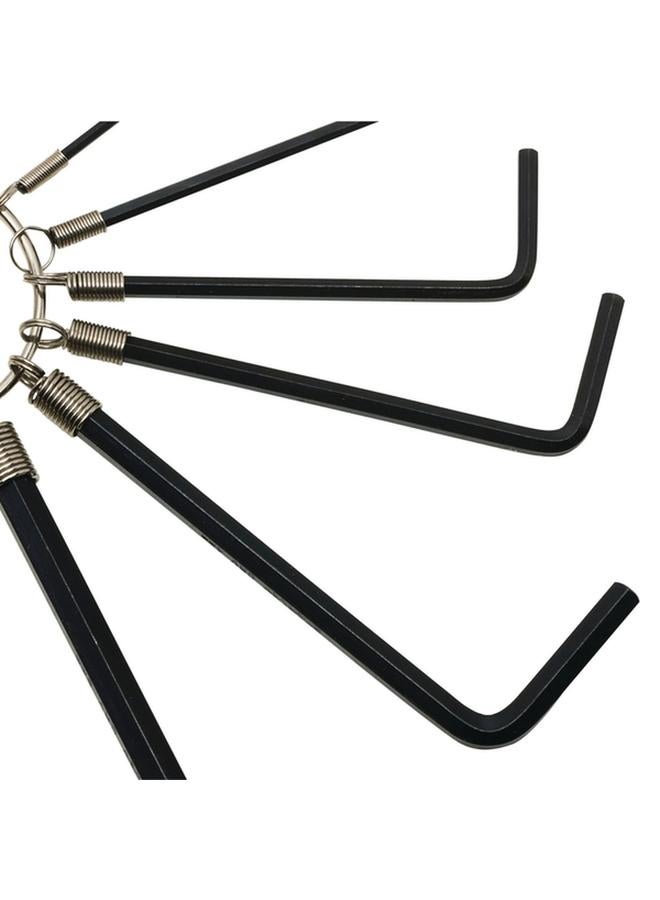 Stanley 10-Piece Anti-Corrosion Hex Keys On Ring Set Black STMT69213-8 - Image 3