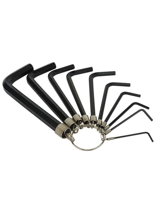 Stanley 10-Piece Anti-Corrosion Hex Keys On Ring Set Black STMT69213-8 - Image 2