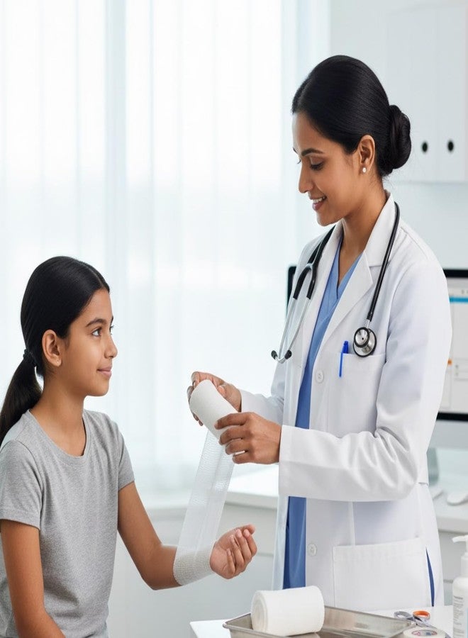 Rossify Gamjee Roll Sterile | Absorbent Cotton Roll for Wound Dressing & First Aid | Hygienic, Soft & Skin-Friendly Gamjee Roll Sterile for Medical & Hospital Use Pack of 3 (15cm) - Image 3