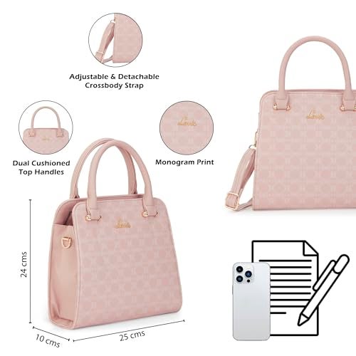 Lavie Women's Ushawu Satchel Bag | Satchel Handbag for Work | Ladies Purse | Stylish Shoulder Bag | Gift for Women - Image 3