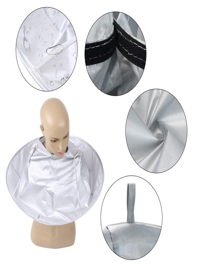 Hair Cutting Cloak Foldable Umbrella Cape Waterproof Haircut Gown Apron Home Hair Styling Accessory for Adult Women Men Kids Salon Barber// - Image 3