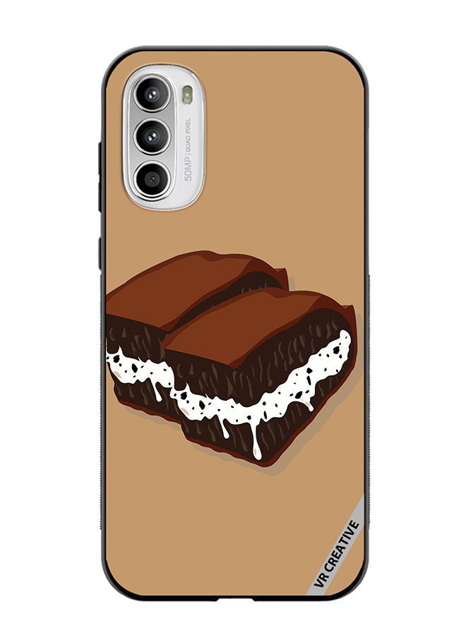 VR CREATIVE Protective Case Cover For Motorola Moto G82 Brownies Design Multicolour - Image 1