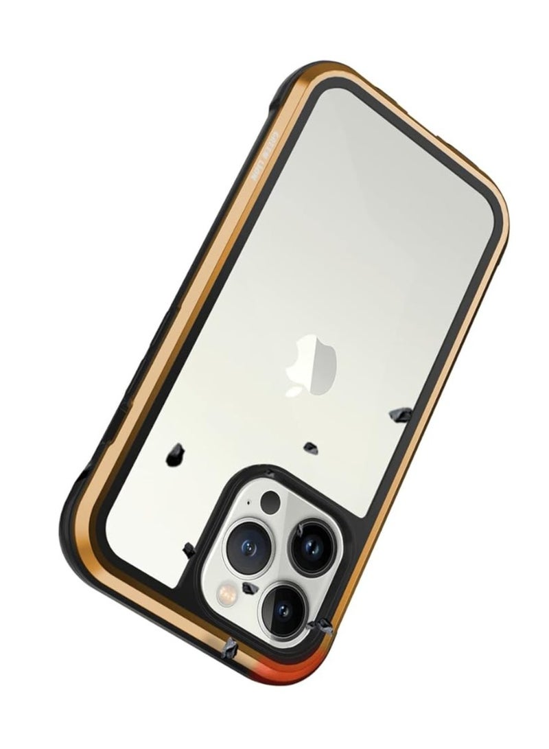 GREEN LION Green Hibrido Shield Case for iPhone 13 (6.1") - Gold - Image 2