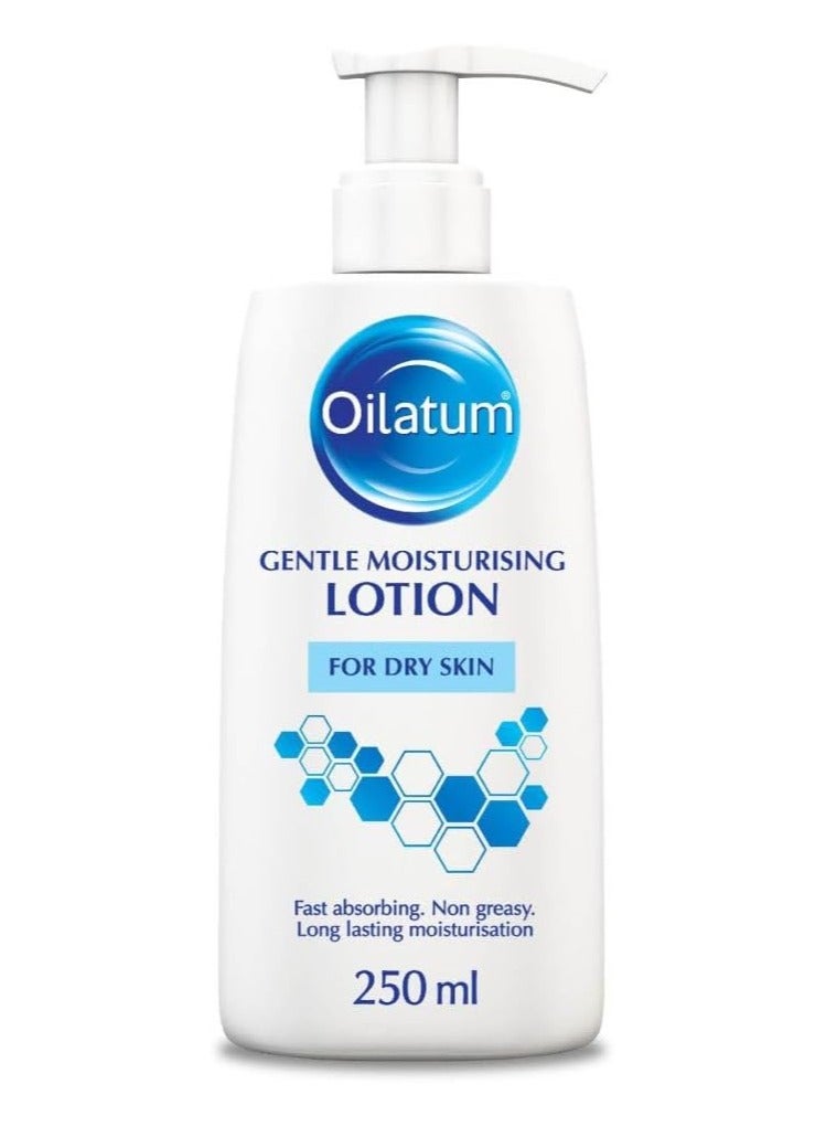 Oilatum Gentle Moisturising Lotion 250ml – Fast Absorbing, Non-Greasy Daily Care for Dry Skin - Image 1