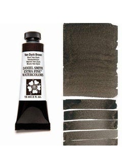 Daniel Smith DANIEL SMITH Extra Fine Watercolor 15ml Paint Tube, Vandyck Brown sr1 