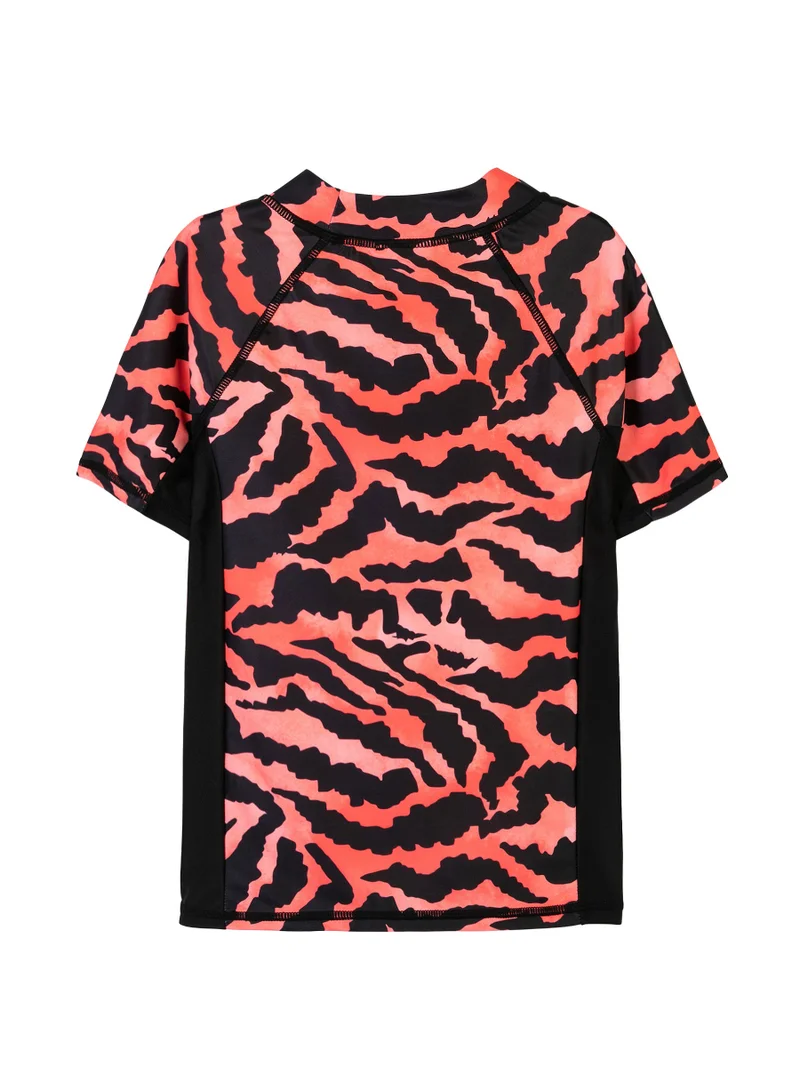 مينوتي Kids Girls Printed Rash Set