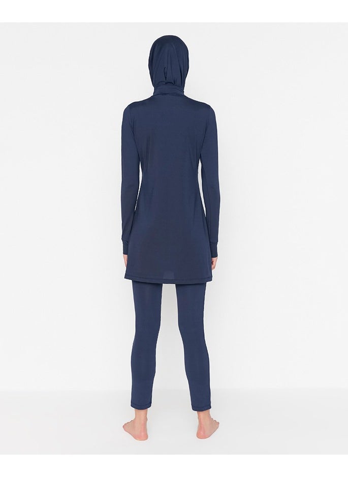 Vicino - Modest Swimsuit - Dark Navy Burkini - Image 1