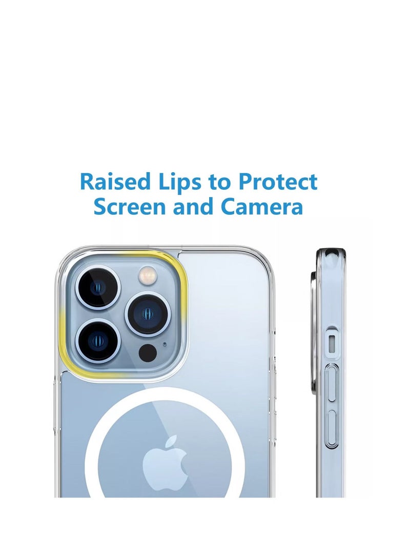 فيسوس جراب iPhone 13 pro max مع دعم ماجسيف لشحن جراب شفاف لهاتف 13 pro max 6.7 بوصة - Image 2