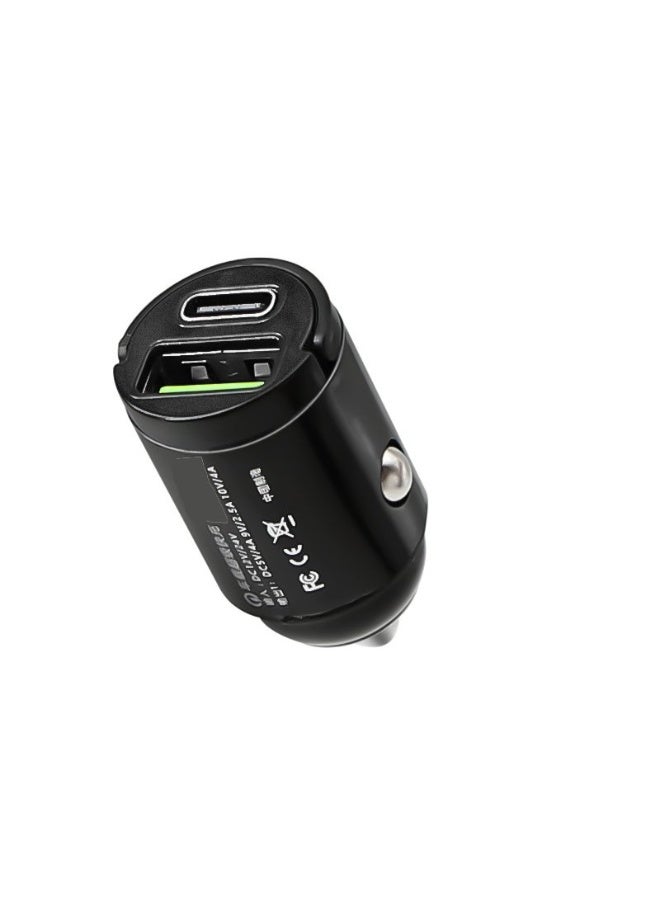 Car Super Fast Charger 12 24V Car Charger Cigarette Lighter to USB Type C Dual Port Phone Fast Charging Adapter - Image 3