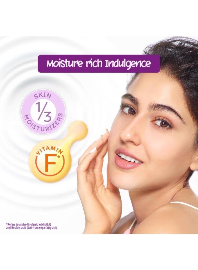 فياما صابون فياما المرطب، حليب هوكايدو الياباني وتوت الآساي، عبوة من 3 قطع، 125 غرام، يرطب البشرة دون أن يترك ملمساً لزجاً، يحتوي على مرطبات تغطي ثلث البشرة، غني بفيتامين F، برائحة منعشة. - Image 4