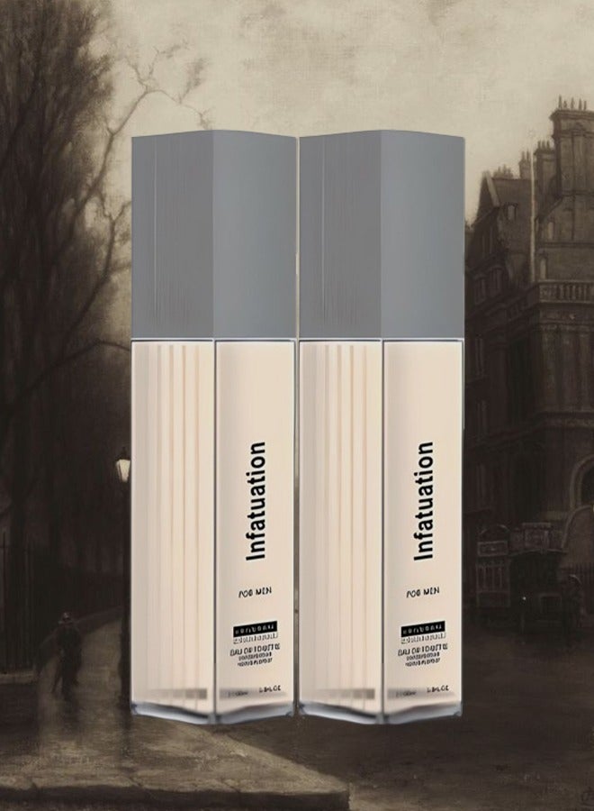 UNIVERSAL 2 Pieces Infatuation Perfume For Men 100ml EDT - Image 1