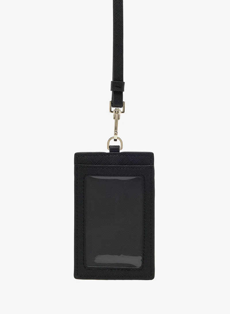 تيد بيكر حامل بطاقات بطبعة زهور مع حبل