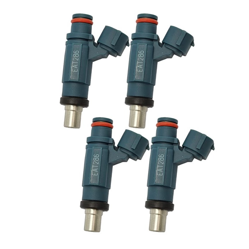 Amrxuts EAT286 4pcs fuel injectors for Kawasaki Ninja ZX14 ZX10R 20062007 for KX450F 20092013 for Kawasaki ATV KFX450R 20082014 10 Holes Disc 490330010 490330010 - Image 2