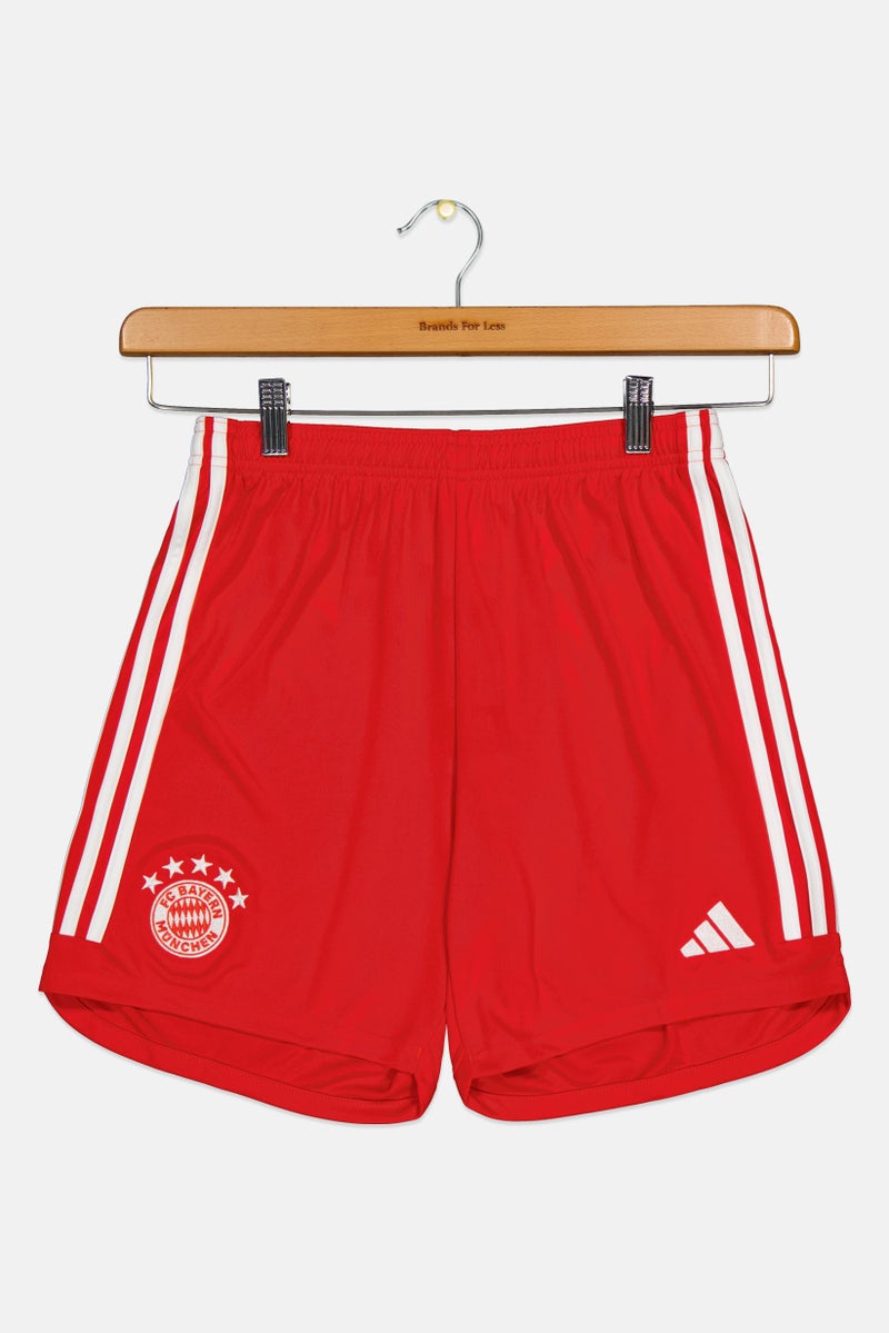 Adidas Kids Boy Sportswear Fit Training Shorts, Red - Image 3
