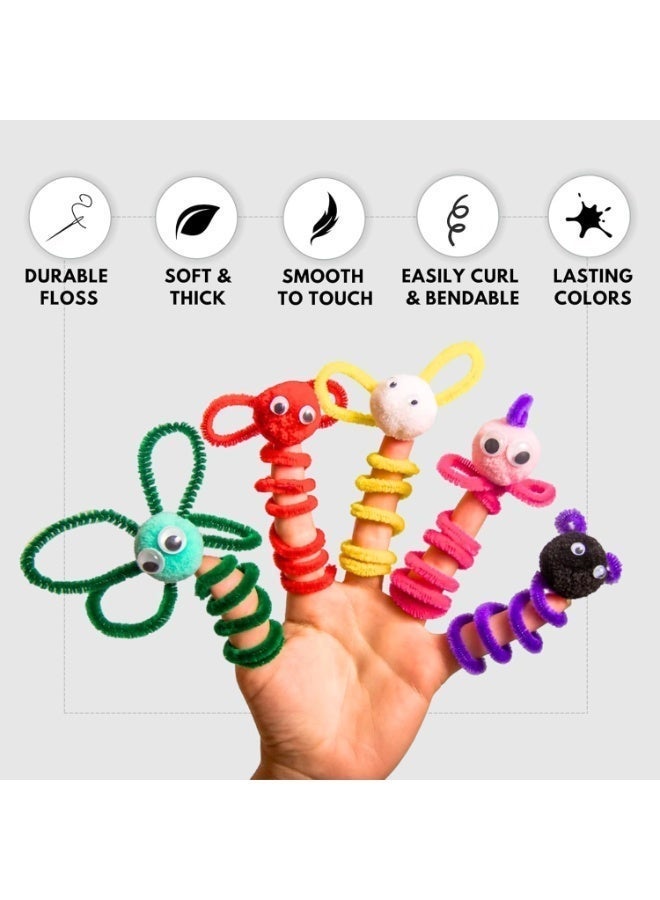 ChicAbode 280 قطعة من 12 بوصة طويلة لون فروي ، يمكن أن تكون عازمة بشكل تعسفي تويست بار ، ديي الإنتاج الإبداعي ، مشاريع فنية للأطفال ، والزينة ، والمدارس والفصول الدراسية ، والحرف اليدوية ، ومناسبة لجميع أنواع الاحتياجات . - Image 4