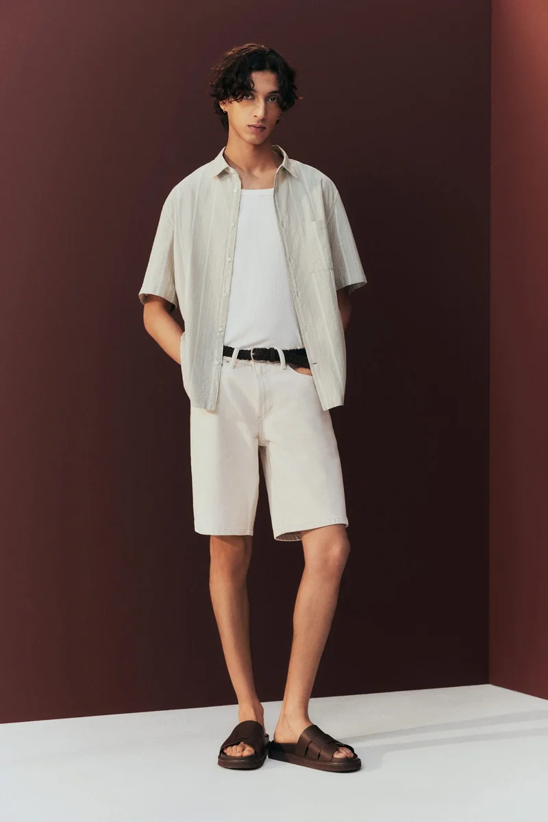 H&M Regular Fit Short-sleeved shirt