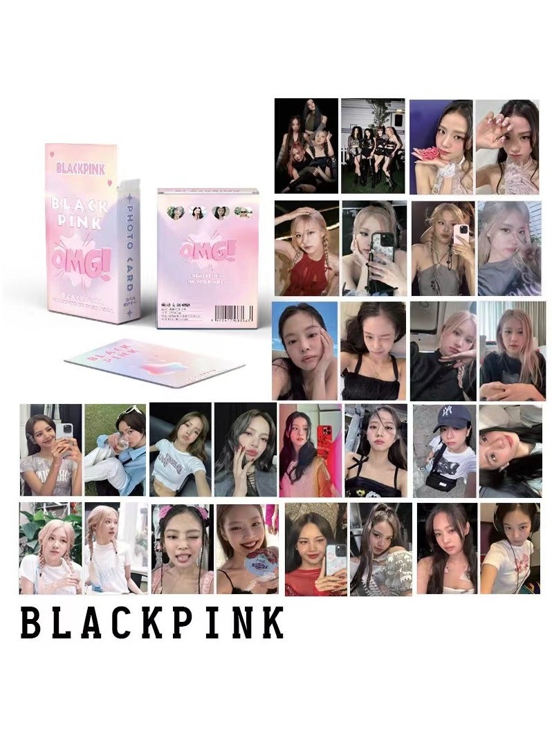EHOME 55-Piece Blackpink Laser Photo Cards  - Image 2