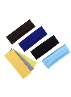eBoot Eboot 12 Pcs Stretch Elastic Yoga Headbands Mixed Colors for Teens and Women  - Image 5