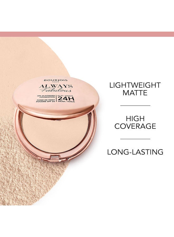 BOURJOIS PARIS Always Fabulous Powder Foundation SPF20 - Image 3