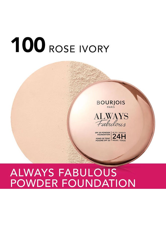 BOURJOIS PARIS Always Fabulous Powder Foundation SPF20 - Image 2